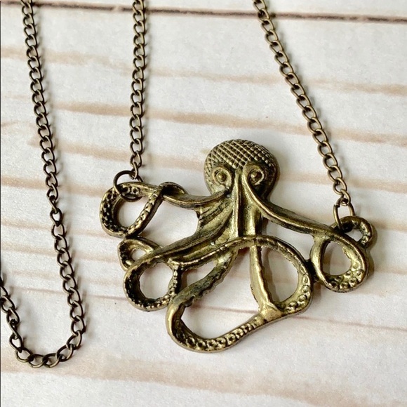 Jewelry - SteamPunk Octopus Necklace